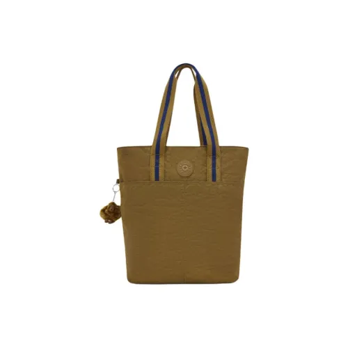 Kipling Полиамид Тоут Сумка Сумка для покупок Сумка Большая Унисекс Laurel Горчично-зеленый