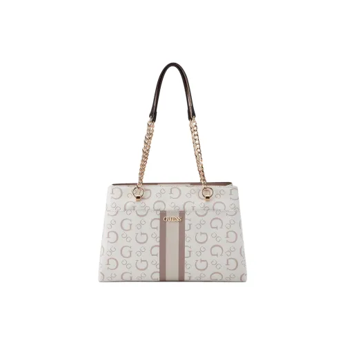 GUESS Покрытый холст Одно плечо Сумка Женская Розовая