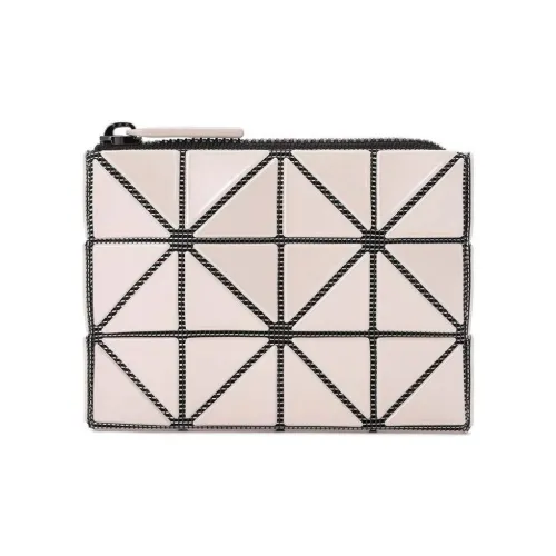 ISSEY MIYAKE Cassette Поливинилхлоридная смола Мелочь Кошелек Женские Сливочный