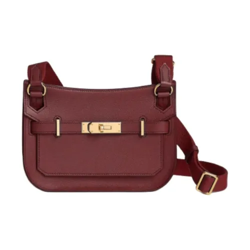 HERMES Jypsiere Evercolor Телячья кожа Gypsy Сумка Сумка через плечо Мини Женская Красная