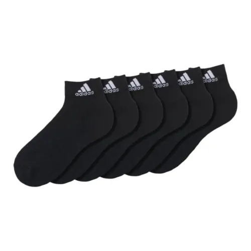 Adidas Носки Crew Унисекс 6 пар черные