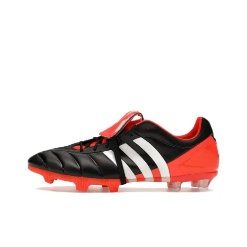 Adidas Predator Mania FG Твердый грунт противоскользящие устойчивые к истиранию футбольные бутсы мужские черный и оранжевый