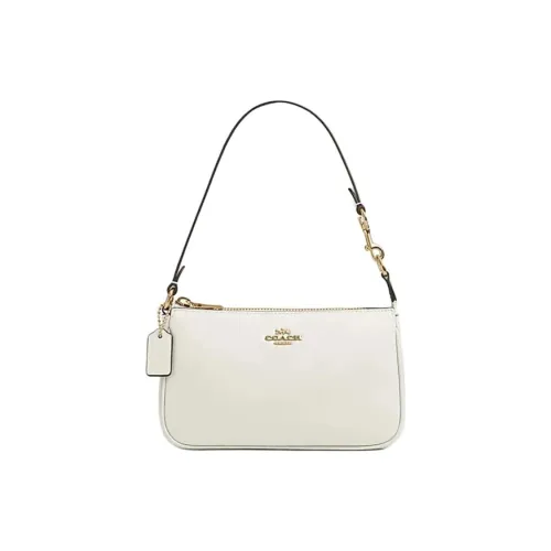 COACH Nolita Коровья кожа Сумка через плечо Маленькая Женская Жемчужная