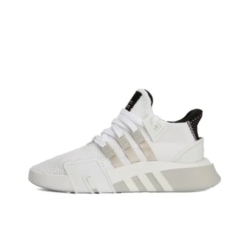 Adidas Originals Eqt Bask Adv Slip Resistant Abrasion Resistant MID Топ Повседневная обувь Женская Белая