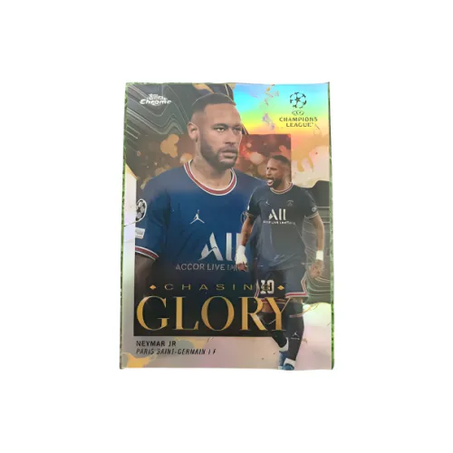 Topps Neymar Large Paris Brazilian Glory Special Card Player Card Card Universal Access Sports Cards 1 Pack Topps Неймар Большой Париж Бразильский Glory Особенная Карта Карта Игрока Карта Universal Access Спортивные Карты 1 Пачка