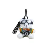 Радужная одежда, камера, медвежонок