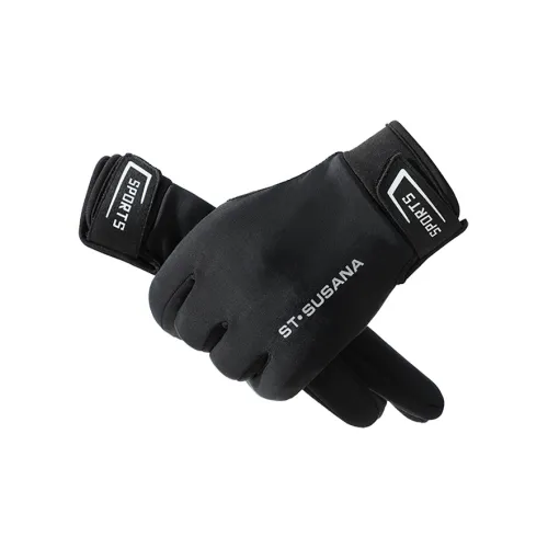 Shizhu Флисовые спортивные перчатки унисекс