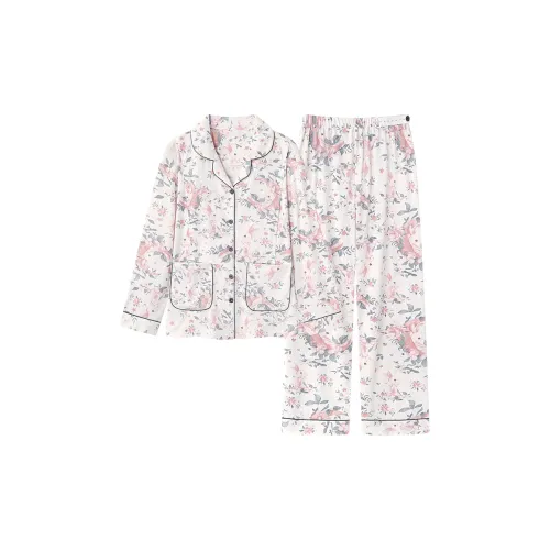 Mulong Family Пижамный комплект Женский Абрикос