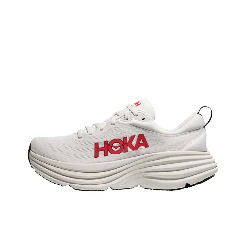 HOKA ONE ONE Bondi 8 Беговые кроссовки Низкий топ Белый Мужской
