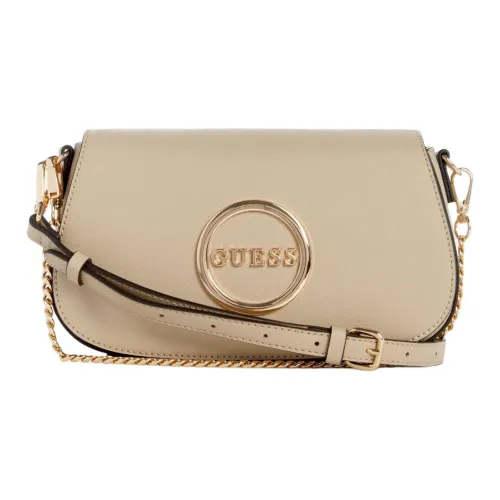GUESS Сумка через плечо из имитации кожи мини-сумка для женщин бежевого цвета