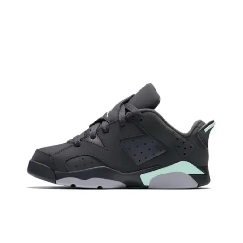 Jordan 6 Противоскользящие Устойчивые к Износу Низкий Топ Винтажные Баскетбольные Кроссовки Унисекс Черные