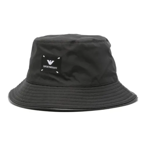 EMPORIO ARMANI Шерсть Шляпы ведра Женские Черный