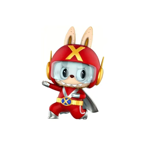 POP MART THE MONSTERS LABUBU Superman MR.X, Прозрачный Слепой Бокс На Карточке, 100%