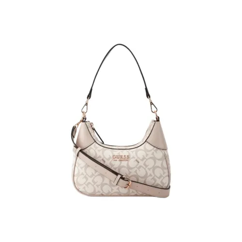 GUESS Покрытый холст Портативная Сумка через плечо Сумка на плечо Женская Розовая