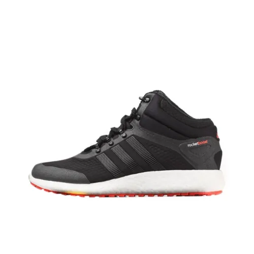 Adidas CH Rocket противоскользящие устойчивые к истиранию MID повседневные беговые кроссовки мужские черные