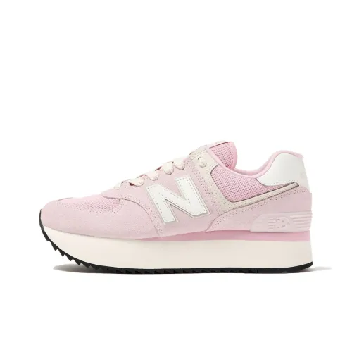 New Balance NB 574 Low Топ Беговые кроссовки Женские Розовый