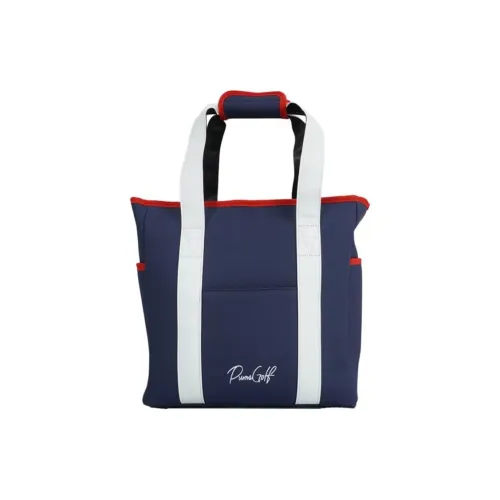 PUMA Синтетическая кожа Сумка Обычный Унисекс Морской синий Ярко-белый Темно-красный