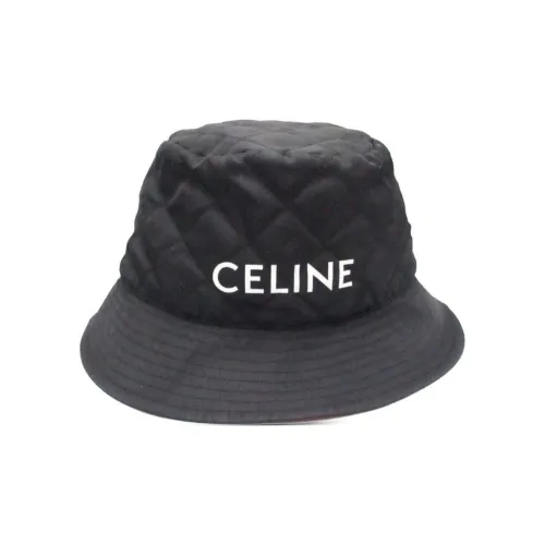CELINE Nylon Bucket Hats Men's Black