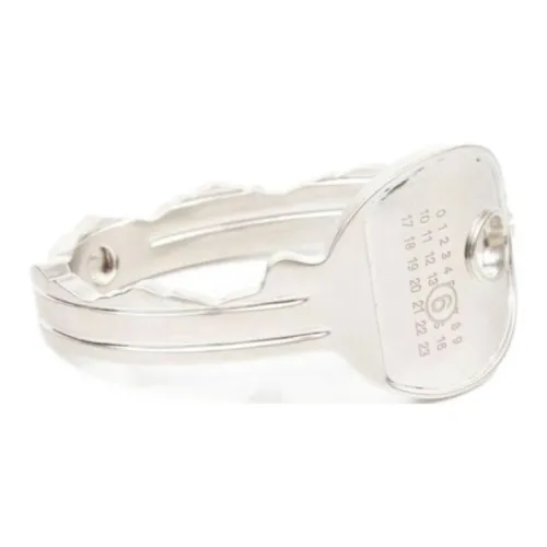 MM6 MAISON MARGIELA Браслеты из латани Женские Серебряные