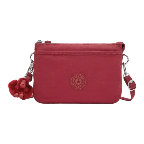 Kipling Нейлоновая Сумка через плечо Женская Стильная Красная