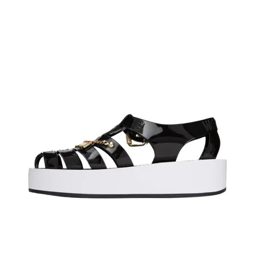 MOSCHINO Римские сандалии 4CM Женские Черные