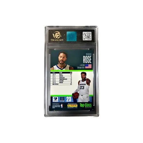 Панини Derrick Rose Игрок Карта Era Grizzlies Big Head Smile Pull TAB Selection Ripple Multicolor Holographic Card
