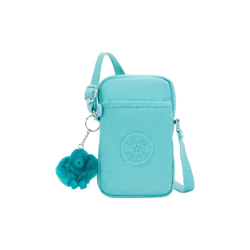 Kipling Нейлон Чехол для телефона Сумка через плечо Женские Aquarium Синий