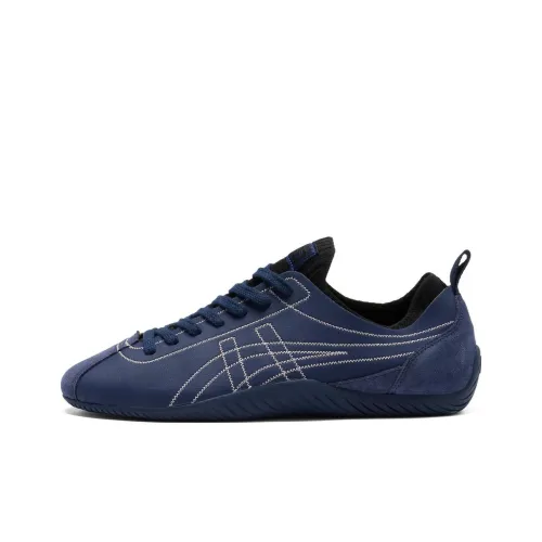 Onitsuka Tiger Sclaw Повседневная обувь Низкий топ Темно-синий Унисекс