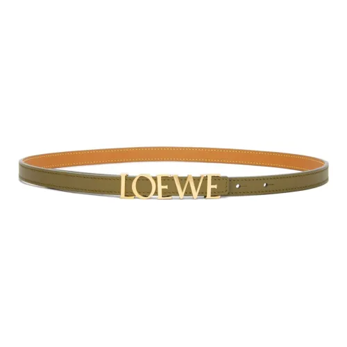 LOEWE Кожаные ремни для женщин