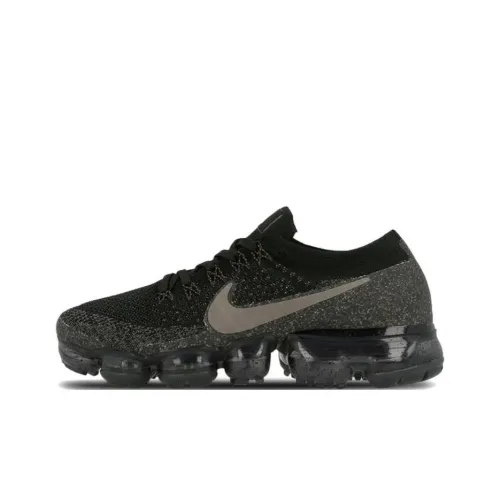 Nike Air Vapormax Low Топ Повседневные Беговые Кроссовки Мужские Черные Коричневые