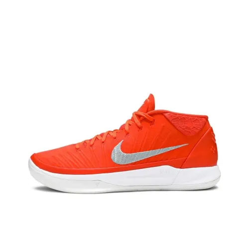nike Kobe AD Slip-resistant Abrasion-resistant MID Баскетбольные кроссовки Unisex Orange