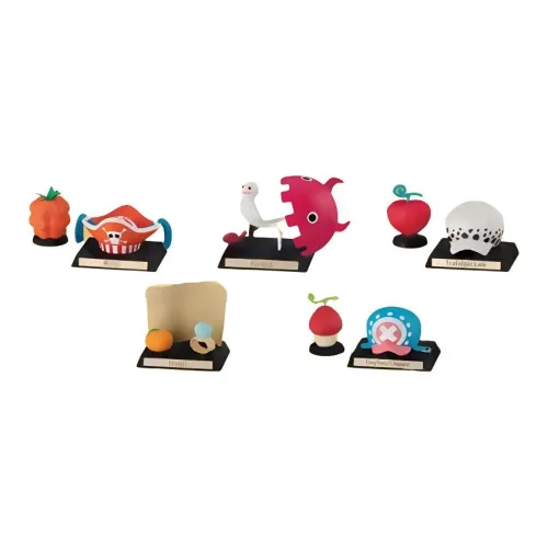 BANDAI Ван-Пис GASHAPON Персонаж Item Коллекция Вторая версия 02 100% Счастливый розыгрыш Целая коробка 5 шт