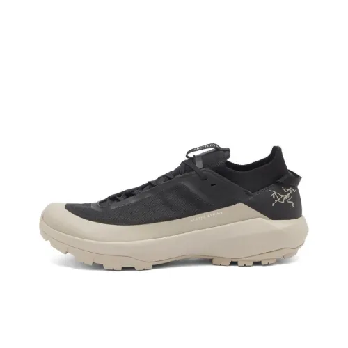 Arcteryx Vertex Alpine Устойчивый к истиранию Дышащий Сцепление Низкий Топ Альпинистские и туристические ботинки Мужской Черный