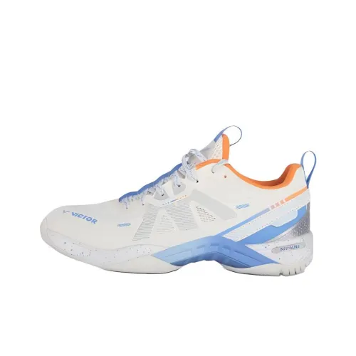 VICTOR S82IIINL Противоскользящая Устойчивая к истиранию Низкий Топ Бадминтон Обувь Унисекс Белый