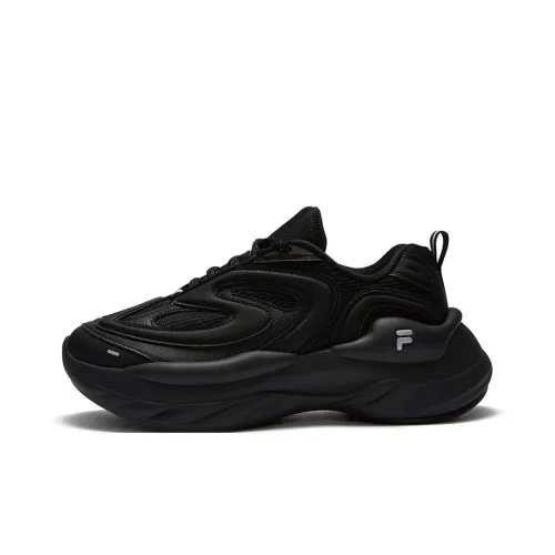 FILA FUSION BUZZARD Meteor Shoes Устойчивые к истиранию отводящие влагу покрытие низкий топ повседневная обувь женский черный