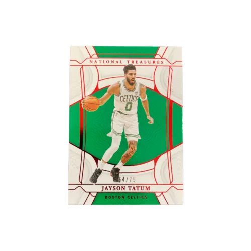 PANINI 2021 22 Celtics Jayson Tatum 64 75 Parallel Red MVP Player Card Карта Through Спортивные карты 1 шт