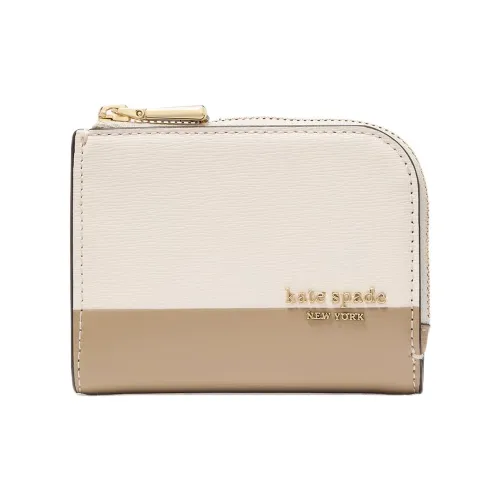 Kate Spade Коровья кожа с Saffiano кожа держатель для карт Key Pouch женский белый