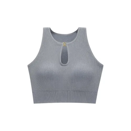 Victoria's Secret Майка Женская Серого цвета