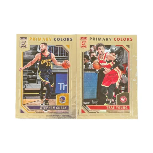 PANINI 2021 22 Elite Curry+Steph Yang Игрок Карта Карта Продукт Access Спортивные Карты 2 шт