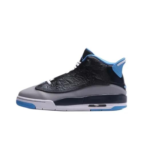 Джордан Dub Zero Устойчивый к истиранию Высокий Топ Детские Баскетбольные Кроссовки Черный Серый Синий Подростки