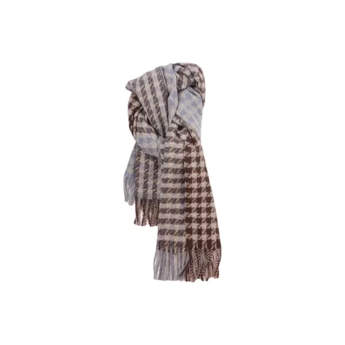 PISHUSHU Акриловые Вязаные Шарфы Унисекс