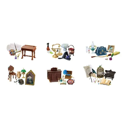 RE MENT A Day AT Magic School Слепые коробки Полный комплект из 6 шт