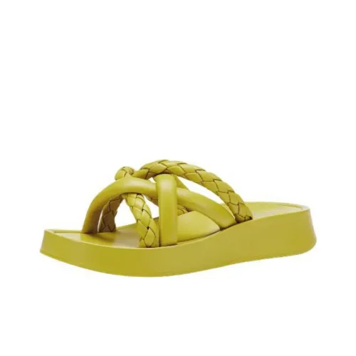 Женские пепельные слипоны