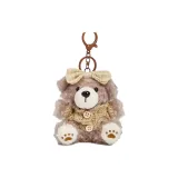 Коричневый свитер с медведем