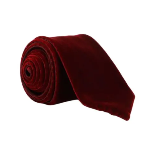 GIORGIO ARMANI Вельветовые галстуки Мужской Бордовый