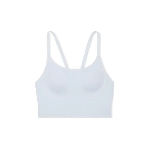 Victoria's Secret Розовый Relay Рейсербэк Спортивный Бюстгальтер Гортензия Синий Бюстгальтер Женский Гортензия Синий