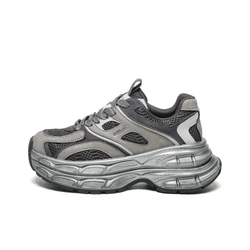 WOOS BOBO Низкий топ обувь с толстой подошвой женская