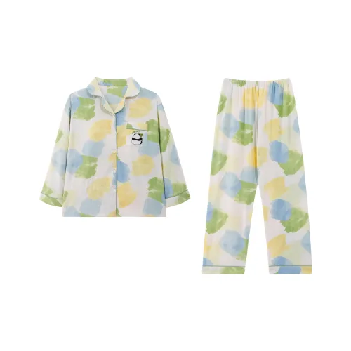 WANANNI Пижамный комплект женский светло-зеленый