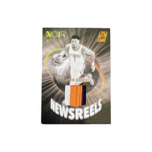 PANINI 2021 22 Noir Devin Booker Sun Devin Booker 07 25 Competition Authentic Jersey Cut Small Window Patch