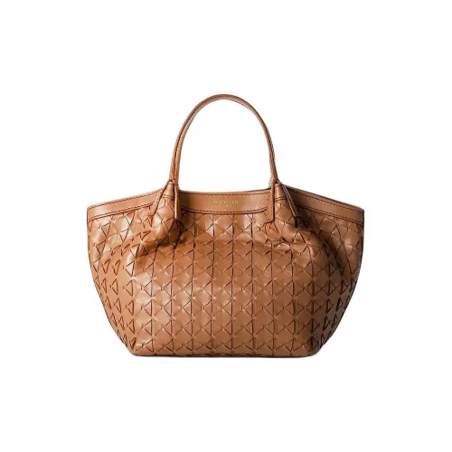 Серапиан Lambskin Сумка через плечо Сумка Mini Женская Коричневая